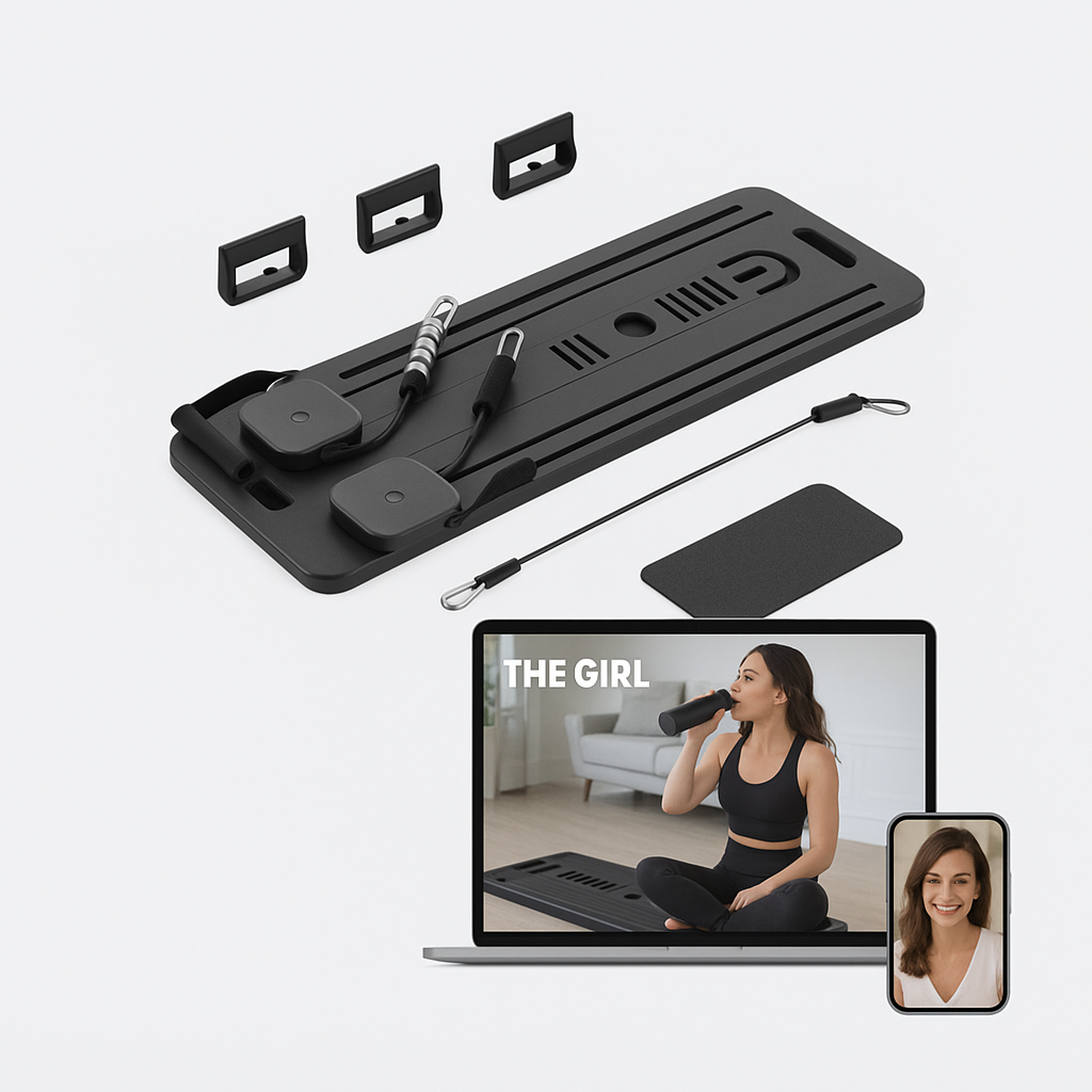 Pilates reformer set